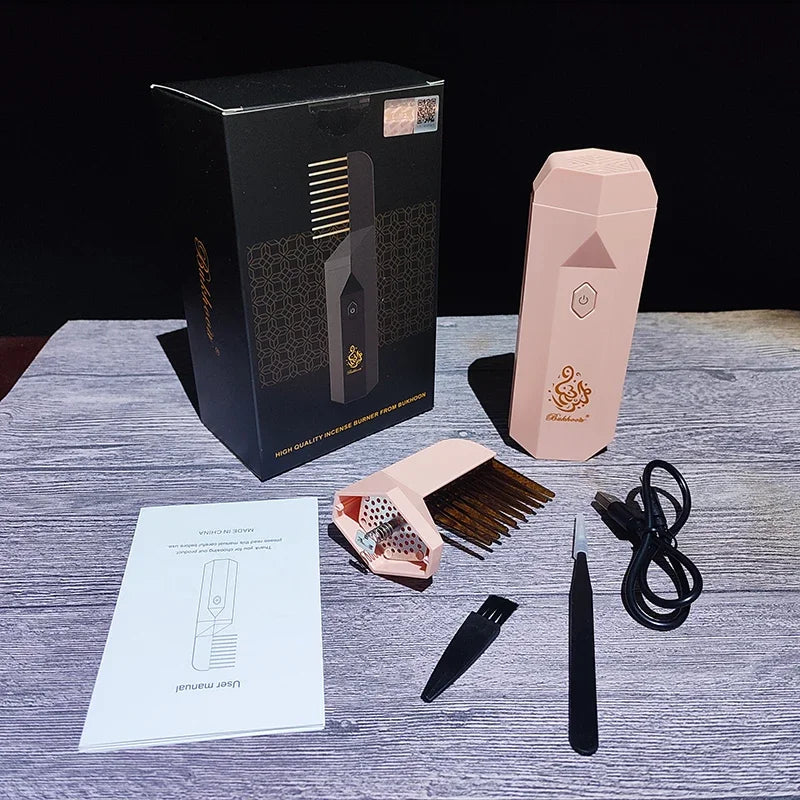 Top Bakhoor™ - 2 in 1 Incense Hair Brush & Aroma Diffuser